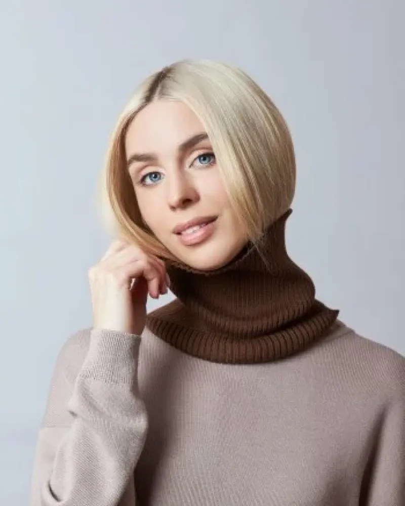 В'язаний шарф 06